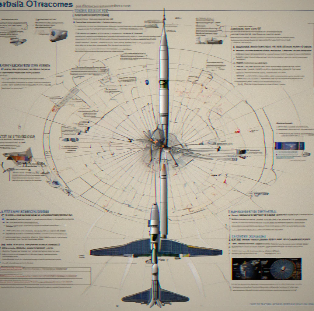 Layered orbital trajectories and mission timelines from the early space age through current satellite Operations