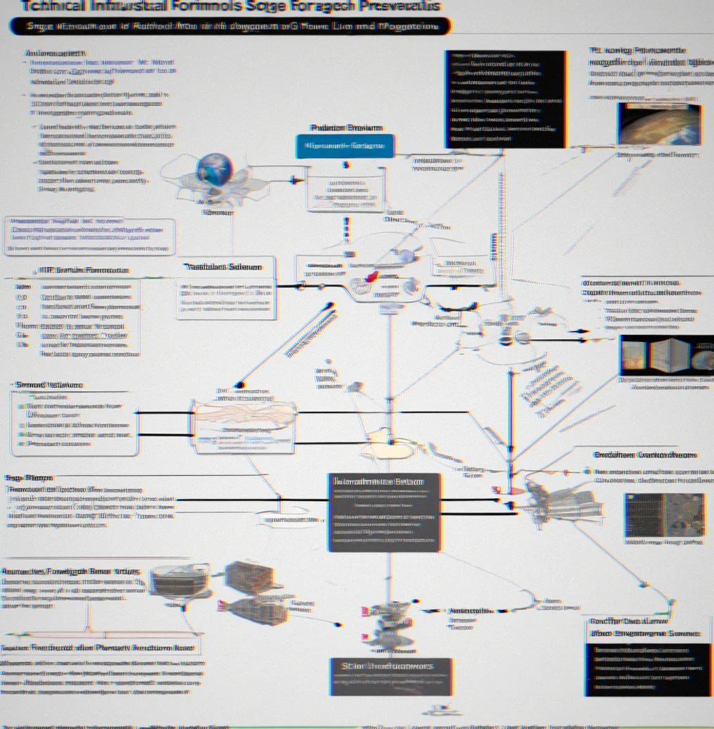 Technical infrastructure diagram showing open data formats, standard protocols, and redundant storage architecture designed for long-term institutional preservation